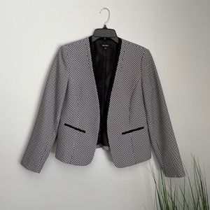 Nine West Houndstooth Jacket Blazer